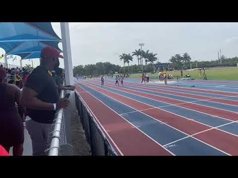 Video of Coach O Miami Invitational 100M