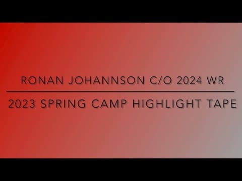 Video of 2023 Spring Camp Highlight Tape