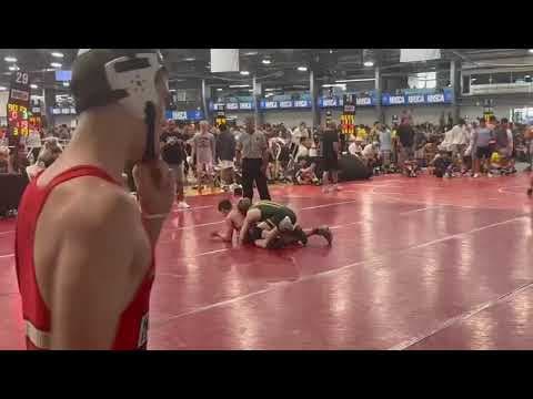 Video of  Avi wylen vs Jadon shanholtz. Nhsca duals 2025