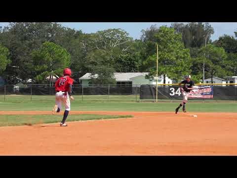 Video of Top Tier Baseball, Tampa, FL. (stealing 2nd, safe)
