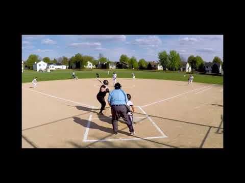 Video of Catching/Hitting Game Film