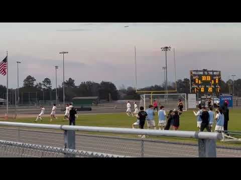 Video of Jose Colon #9 SWHS goal vs. Yulee Semifinal Win