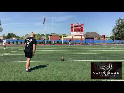 Video of 2025 Kornblue Kicking Camp