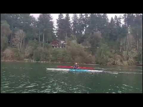 Video of I'm the rower in the red boat