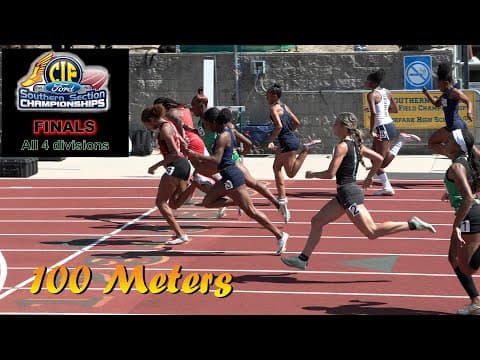 Video of 2022-TF - CIF-ss Finals-100 Meters