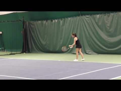 Video of Julia Friedenberg Tennis Feb. 2017 for college coaches