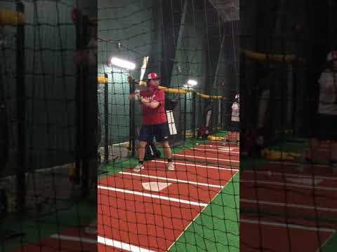 Video of Matt batting cage part 1