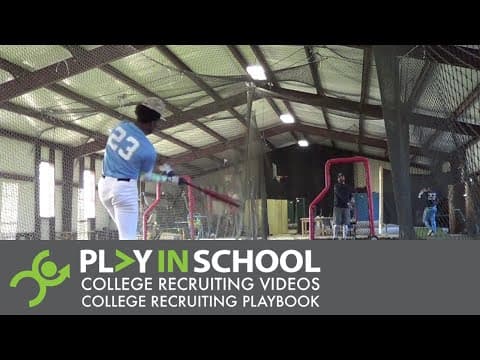 Video of Breon Horne Hitting Right