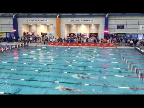 Video of Elizabeth Gilsenan- 100 Backstroke- Lane 5 