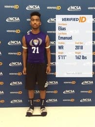 ELIAS EMANUEL Football recruiting profile image