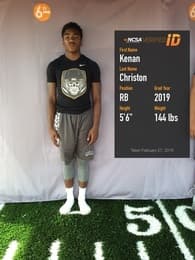 Kenan Christon Football recruiting profile image
