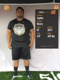 Jaylen Henry Football recruiting profile image