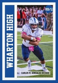 Carlos Gonzalez Football recruiting profile image