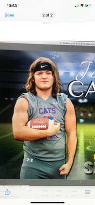Jackson Calvert Football recruiting profile image
