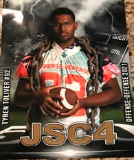 Tyren Toliver Football recruiting profile image