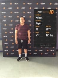Moises Reyes Football recruiting profile image
