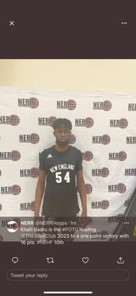 Khalil Badru Men's Basketball recruiting profile image