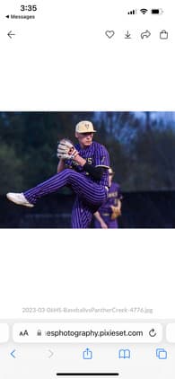 Cole Bowie Baseball recruiting profile image