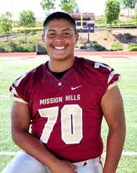 Jesus "Zeus" Hernandez Football recruiting profile image
