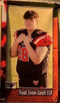 Noah Swim- Smith Football recruiting profile image