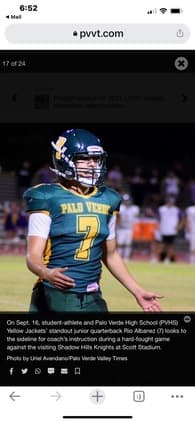 Rio Albanez Football recruiting profile image