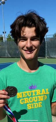 Ethan Foucheaux Men's Tennis recruiting profile image