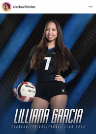 Lilliana Garcia Women's Volleyball recruiting profile image
