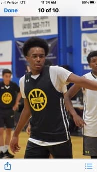 Jaden McCormick Men's Basketball recruiting profile image