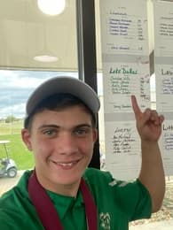 David Jensen Men's Golf recruiting profile image