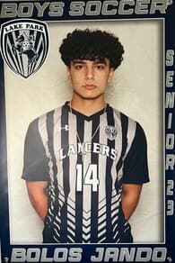 Bolos Jando Men's Soccer recruiting profile image