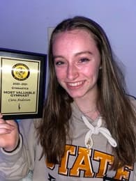 Ciera Anderson Women's Gymnastics recruiting profile image