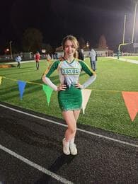 Zaylee Egner Cheerleading recruiting profile image