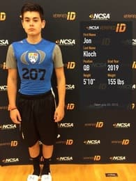 Jon Kloch Football recruiting profile image