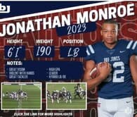 Jonathan Monroe Football recruiting profile image
