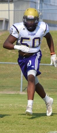 Christion Simmons Football recruiting profile image
