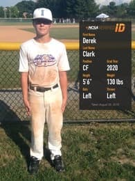 Derek Clark Baseball recruiting profile image
