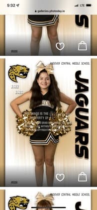 Lana Rico Cheerleading recruiting profile image