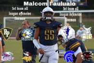 Malcom I'aulualo Football recruiting profile image