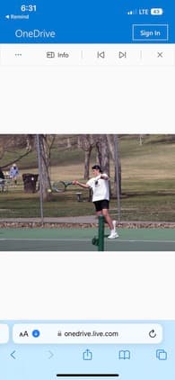 Ty Graham Men's Tennis recruiting profile image