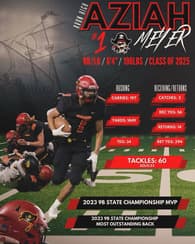 Aziah Meyer Football recruiting profile image