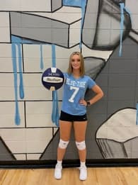 Hailey Collins Women's Volleyball recruiting profile image