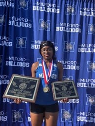 Ta’Niah Gates Women's Track recruiting profile image