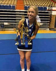 Evin Cougle Cheerleading recruiting profile image