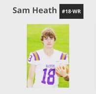 Sam Heath Football recruiting profile image
