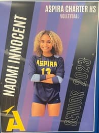 Naomi Innocent Women's Volleyball recruiting profile image