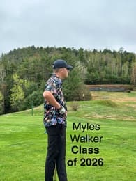 Myles Walker Men's Golf recruiting profile image