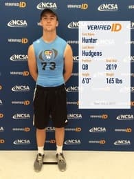 Hunter Hudgens Football recruiting profile image