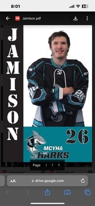 Liam Jamison Men's Ice Hockey recruiting profile image