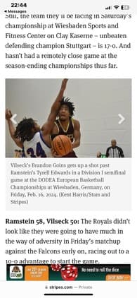 Brandon Goins Men's Basketball recruiting profile image