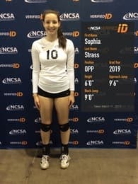 Sophia Strass Women's Volleyball recruiting profile image